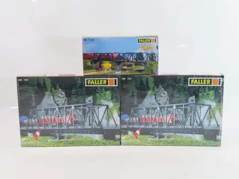 Faller H0 - 560/1230 - Landschap - 3 Bouwdozen van bruggen, Geseald