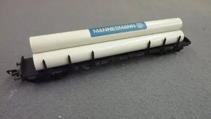 Fleischmann H0 - 5285NL K/5281/5282/5289-2 - Goederenwagon - 4 Goederenwagens, 4 assig - DB, DR (DRB)