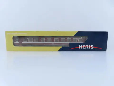 Heris H0 - 12138 - Passagiersrijtuig - 1x 4-assig sneltreinrijtuig 2e klas, type K4 B10 - NMBS