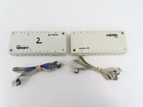 Märklin H0, N, Z - 6088 - Toebehoren - 2x decoder s88 terugmeldmodules