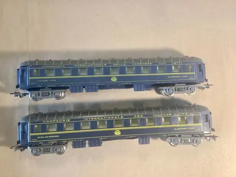 Jouef H0 - 562/563/5610 - Passagiersrijtuig - 5 wagons "Compagnie Internationale des Wagons Lits". - C.I.W.L.