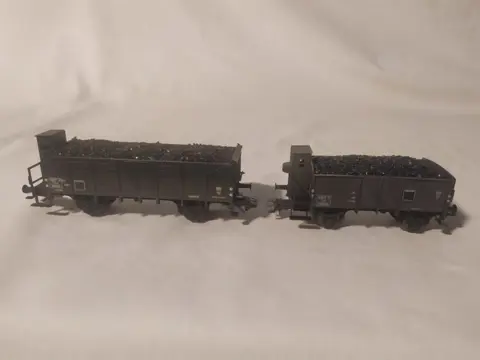 Märklin H0 - 46092 - Goederenwagon - 6 verschillende hogeboordwagens voor het vervoeren van kolen - SNCF