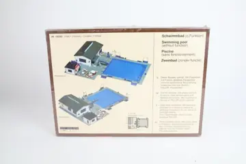 Faller H0 - 190282/195383 - Landschap - Zwembad en speelplaats, ongeopend