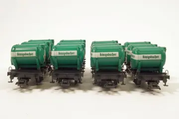 Märklin H0 - 48944 - Goederenwagon - 2x Containerdraagwagens 'Königsbacher' - DB