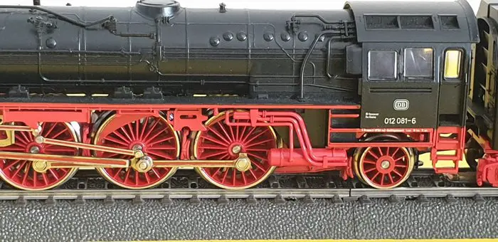 Märklin H0 - 3310 - Stoomlocomotief met tender - BR 012 081-6 met kleine windleiplaten - DB