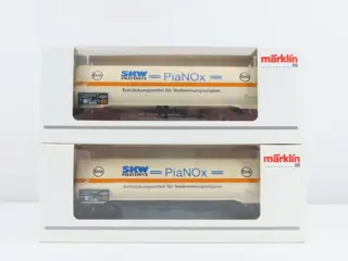 Märklin H0 - 48484 - Goederenwagon - 2x 4-assige ketelwagens met opdruk "EVA PiaNox" - DB