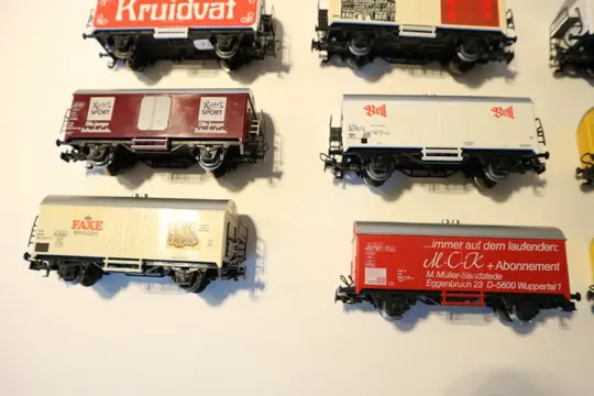 Märklin H0 - Goederenwagon - 15 Frigowagons - DB, NMBS