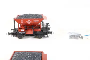 Roco H0 - 46128/4334A - Goederenwagon - Vier zijlossers - DB