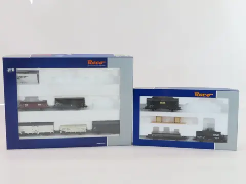 Roco H0 - 67128/76134 - Goederenwagenset - Achtdelige set goederenwagens - NS