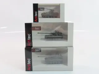 Artitec 1:87 - 6870259/6870408 - Modelauto's - KL M113 C&V 25 mm Gevechtsklaar en twee KL AMX 13 Lichte Tanks