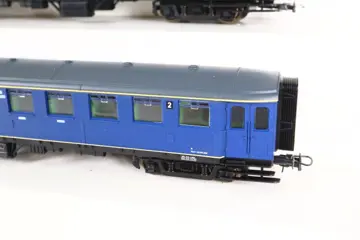 Roco H0 - 44259 - Elektrische locomotief - Twee Blokkendoos rijtuigen 'B 5301' - NS