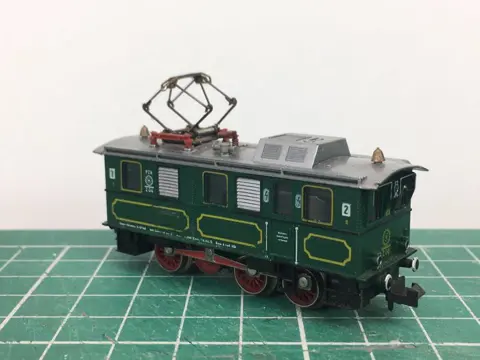 Fleischmann N - 7306 - Elektrische locomotief - Z 06, tandradbaan - PZB