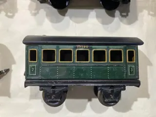 Märklin 0 - 17190 / 17230 - Passagiersrijtuig - 4 blikken personenwagons