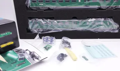 Artitec H0 - 22.401.01 - Treinstel - Treinstel Mat '54, Plan P Hondekop, digitaal met ESU LokSound V5.0 decoder - NS