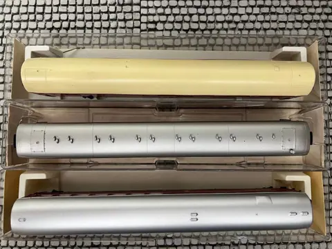 Fleischmann H0 - Passagiersrijtuigen set - 2 DSG Slaaprijtuigen+ Restaurant rijtuig - DB