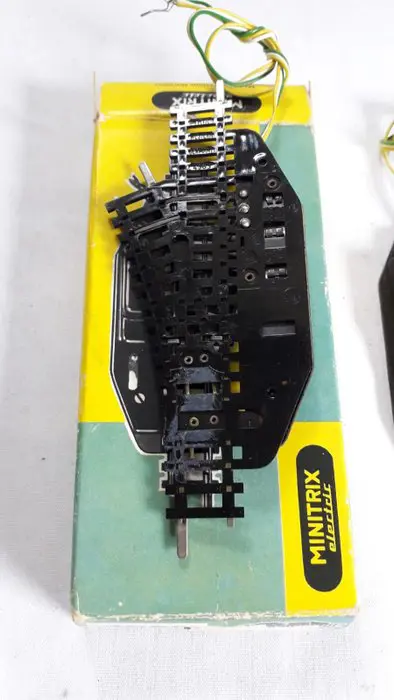 Minitrix N - 4961/4963 - Rails - 6 elektrische wissels