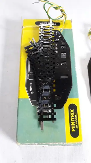 Minitrix N - 4961/4963 - Rails - 6 elektrische wissels