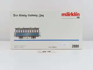 Märklin H0 - 2880 - Passagiersrijtuig - Rijtuig voor trein van "Koning Ludwig", deel 2 - K.Bay.Sts.B