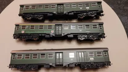 Roco H0 - 4289/4290/4292/4293 - Passagiersrijtuig - 7 diverse rijtuigen - DB