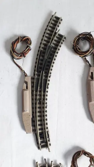 Fleischmann N - 9172/9173/9142 R - Rails - 8 elektrische wissels