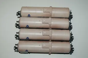 Märklin H0 - 47522 - Goederenwagon - 4 Ketelwagens voor minerale olie- en chemische producten VTG/DSM - NS