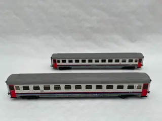Märklin H0 - 42741 - Passagiersrijtuigen set - 2-delige set sneltreinrijtuigen 2e klas - NMBS