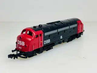 CIL, Ibertren N - Diesellocomotief, Passagiersrijtuig - MY 1111 met 2 passagierswagons - DSB