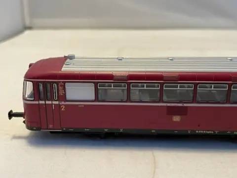 Märklin H0 - 39978 - Motorwagen - Railbus met bijwagen serie VT 98.9 - (8458) - DB