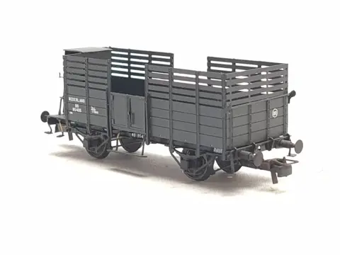 Philotrain H0 - 09B - Goederenwagon - GNC 'hekkenwagen' - NS