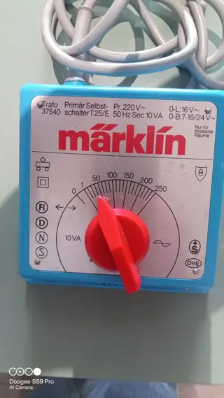 Märklin H0 - 37540/6631 - Toebehoren - 3 transformatoren 10 en 30VA