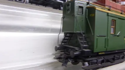 Märklin H0 - aus Set 2925/4229/311 - Goederenwagon, Passagiersrijtuig - 7-delige combinatie van Reichsbahn wagons en Württemberg sneltrein Postwagen- # 4076 - DB