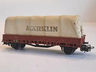 Märklin H0 - 4517/4609 - Goederenwagon - 4x Huifwagon met opdruk Märklin - DB