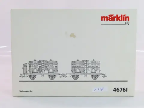 Märklin H0 - 46761 - Goederenwagon - Set van 2 wijnvatenwagens "Felix Potin" en "Chanterelle" - SNCF