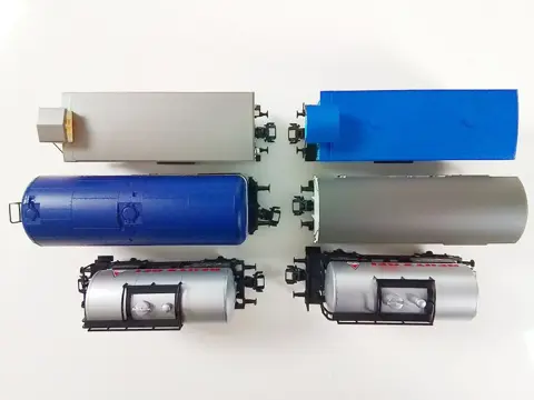 Märklin H0 - 48165/-297/-299/-302/-507 - Goederenwagon - 6x gesloten goederenwagons - DB