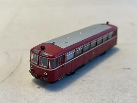 Fleischmann N - 7400/7401 - Treinstel - Railbus en aanhangwagen VT95 / VB142 - (8457) - DB