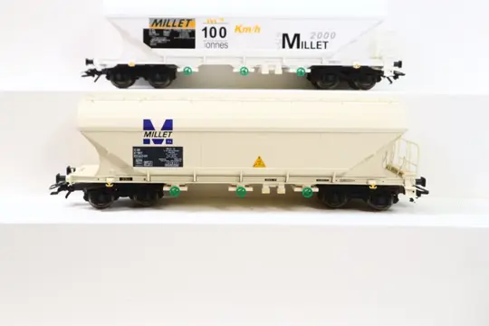 Märklin H0 - 46323 - Goederenwagenset - Drie silowagons - SBB, SNCF