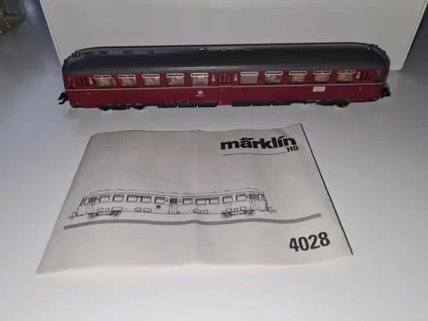 Märklin H0 - 4028 - Passagiersrijtuig - Fietswagen BR 815 - DB