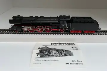 Primex H0 - 3193 - Stoomlocomotief met tender - BR 01 081 - DB