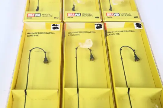 Brawa H0 - 5454 - Landschap - Zes sierlijke booglantaarns