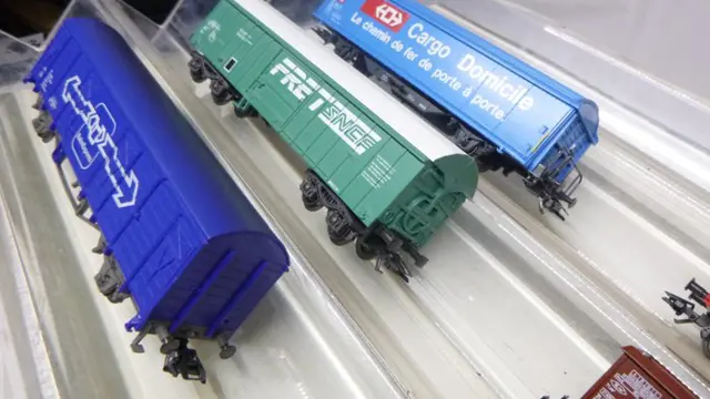 Märklin, Roco H0 - Aus Set 23445 u.a. - Goederenwagon - 6-delige set lange internationale goederenwagens - # 4073 - DB, DB Cargo, ÖBB, SBB, SNCF