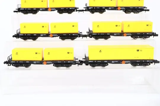 Arnold N - 4952/4953 - Goederenwagon - Container postwagens - DB