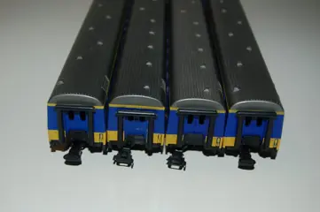 Märklin H0 - 4164/4165 - Passagiersrijtuig - 4 Intercity rijtuigen - NS