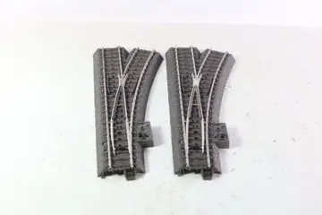 Märklin H0 - 24611/24612/24649/24115/24064/24740 - Rails - 3 wissels en kruizen en C rails