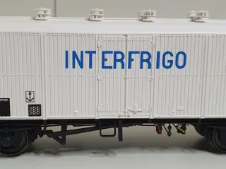 L.S.Models H0 - 32102 - Goederenwagenset - Type Icefs Interfrigo - NMBS