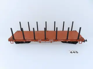 LGB G - 4060 - Goederenwagon - 4-assige rongenwagen