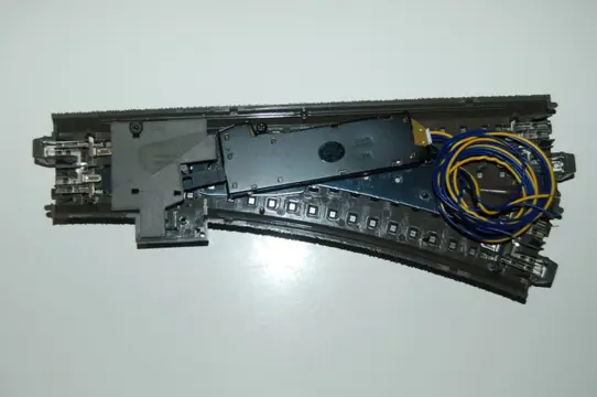 Märklin H0 - 24611/24612/74490 - Toebehoren - 4x C-Rail switches and drive