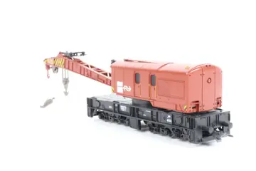 Roco H0 - 46801 - Goederenwagenset - Digitaal aanstuurbare ongevallenhijskraan - NS