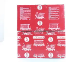 LGB G - 93001/93002 - Passagiersrijtuig - Twee 2-assige personenwagens - Short Island Railroad