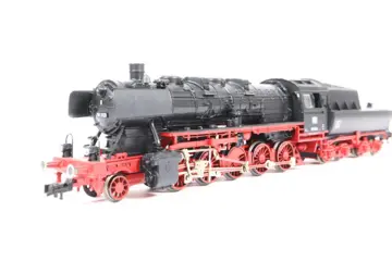 Fleischmann H0 - 4176 - Stoomlocomotief met tender - BR 50 met nummer 3123, voorzien van rookgenerator - DB