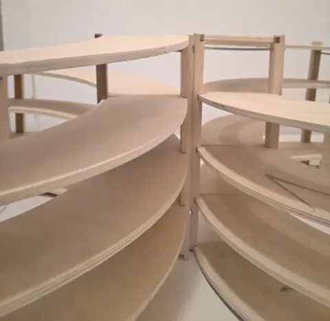 Hand made N - Toebehoren - Twee klimspiralen, R1 + R2